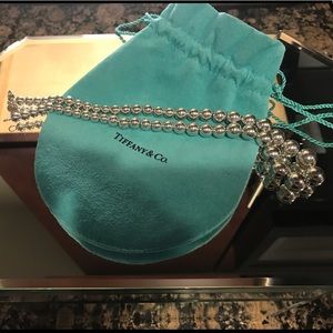 Tiffany & Co. graduated ball necklace
